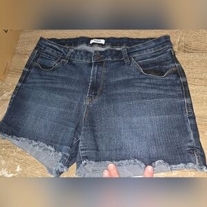 Kensie Stretch Denim Jean Cutoff Shorts Daisy Dukes 5 Pocket Size 10/30 10 or 30